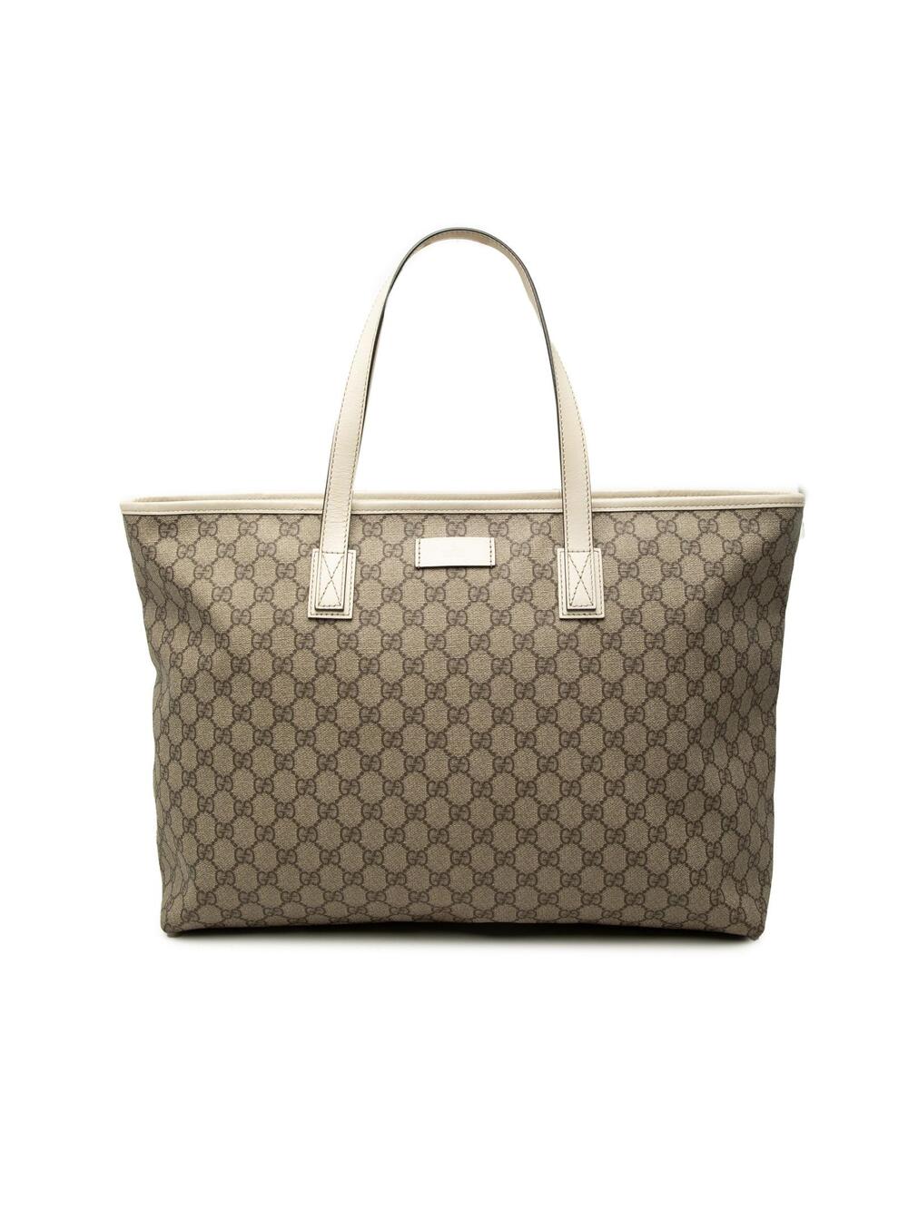 Gucci Large Gg Supreme Tote Pre-Loved #362530G57B